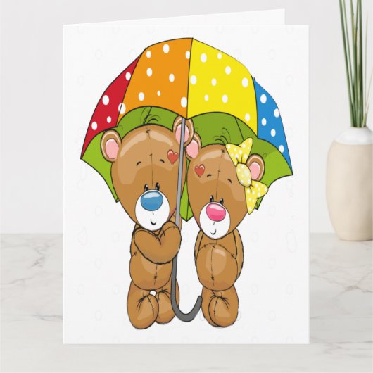 大きなカードの愛 - 裏面をチェック! サンキューカード (正面)