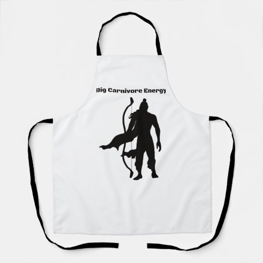 大きなカーニヴォーレエナジーオールオーバープリントエプロン エプロン (正面)