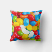 大きなキャンディゼリー豆の装飾用クッション クッション (裏面)