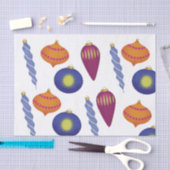 大きなクリスマスオーナメントティッシュペーパー 薄葉紙 (クラフト)