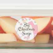 大きなクリスマススワップ封筒/カードシール ラベル (貼付)