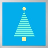大きなクリスマスツリーのポスター ポスター (正面)