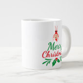 大きなクリスマスマグカップ ジャンボコーヒーマグカップ (正面右)