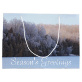 大きなクリスマス抱き枕 ラージペーパーバッグ (裏面)