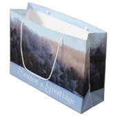 大きなクリスマス抱き枕 ラージペーパーバッグ (正面アングル)