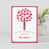 大きなクレヨンの木/先生鑑賞 サンキューカード (スタンド正面)