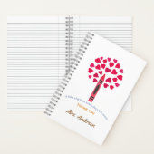 大きなクレヨンの木/先生鑑賞 ノートブック (内側)