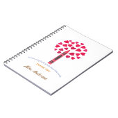 大きなクレヨンの木/先生鑑賞 ノートブック (左側)