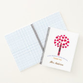 大きなクレヨンの木/先生鑑賞 ノートブック (内部)