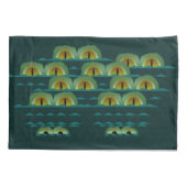 大きなクロックピローケース 枕カバー (裏面)