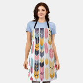 大きなクール弓 エプロン (着用した状態)