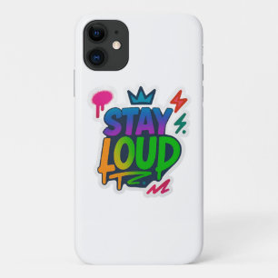 大きなグラフィティネオンのアートワークを残す iPhone 11 ケース