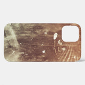 大きなグランジ質感と背景 – 完璧なバ Case-Mate iPhoneケース (裏面 (横))