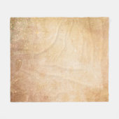 大きなグランジ質感背景の完全な背景 フリースブランケット (正面(横))