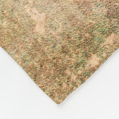 大きなグランジ質感背景の完全な背景 フリースブランケット (角)