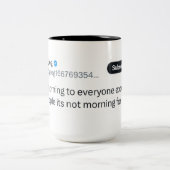 大きなグレッグのマグカップ ツートーンマグカップ (中央)