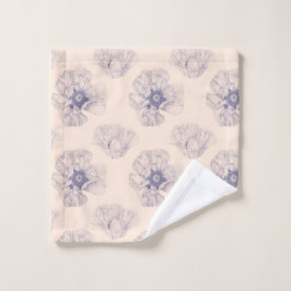 大きなケシの植物学 ウォッシュタオル