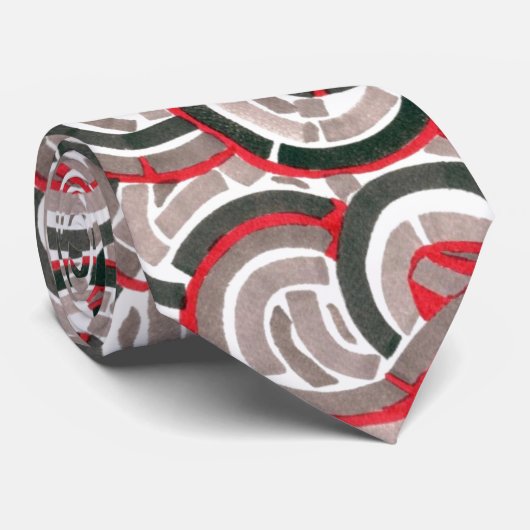 大きなコイル首のタイ ネクタイ (ロール)