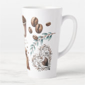 大きなコップで恋は淹れている カフェラテマグ (右)