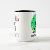 大きなコーヒーマグ – コーヒーとコイ マグカップ (中央)