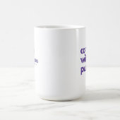 大きなコーヒーマグ – 目的に接続 コーヒーマグカップ (中央)