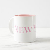 大きなコーヒー ツートーンマグカップ (正面左)