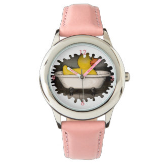 大きなゴム製のアヒルの腕時計 腕時計