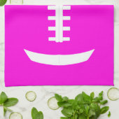 大きなサッカーハンドタオルの色を選んでファンを迎える キッチンタオル (折り畳み)