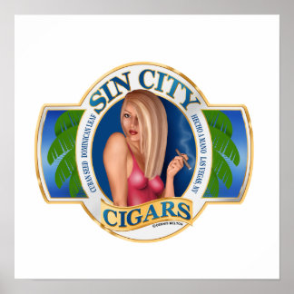 大きなシガーアートポスター ポスター