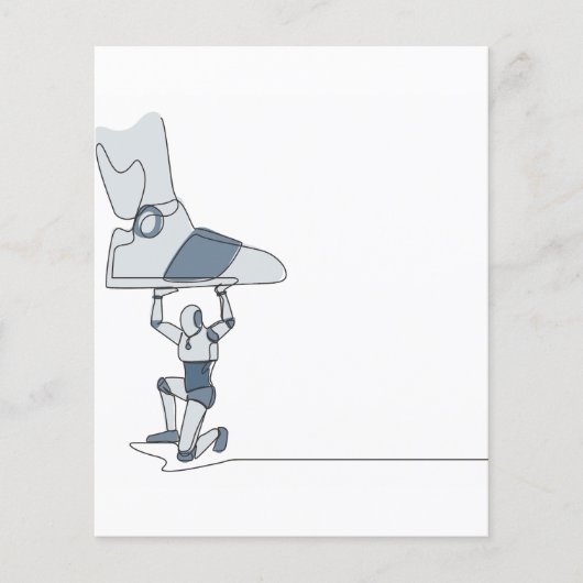 大きなシューズクラッシュマシン チラシ (正面)