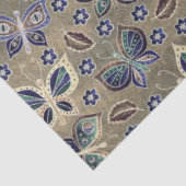 大きなシームレスな蝶パターンの切り離し 薄葉紙 (詳細)