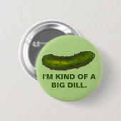 大きなジル酸味コーシェールデリグリーンの種類 缶バッジ (正面&裏面)