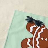 大きなジンジャーブレッドタオルの贈り物 ビーチタオル (インサイチュ)