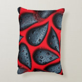 大きなスイカの種子 アクセントクッション (裏面(縦))