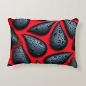大きなスイカの種子 アクセントクッション (裏面)