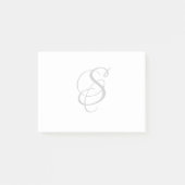 大きなスエレガントクリプトMonogramがメモを投稿 ポストイット (正面)