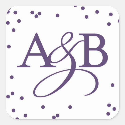 大きなスタンプを押す スクエアシール (正面)