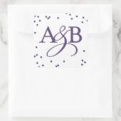 大きなスタンプを押す スクエアシール (バッグ)