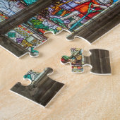 大きなステンドグラス窓ジグソーパズル1014 pc ジグソーパズル (側面)