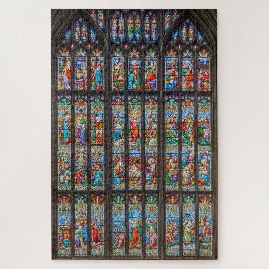 大きなステンドグラス窓ジグソーパズル1014 pc ジグソーパズル (縦)