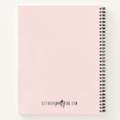 大きなスパイラルノートブックを再検出 ノートブック (裏面)