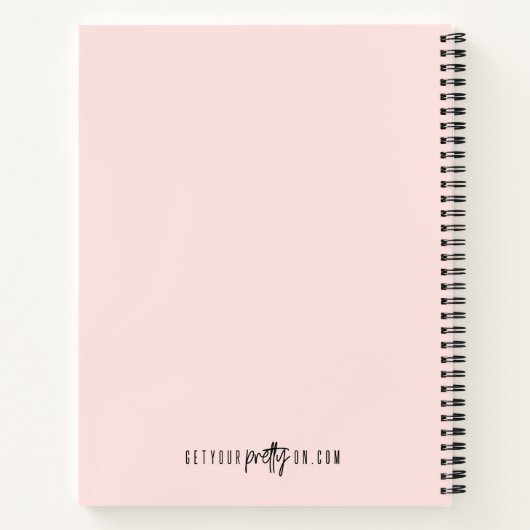 大きなスパイラルノートブックを再検出 ノートブック (裏面)