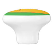 大きなスマイルブラッシング歯ドロワーノブ – SRF セラミックノブ (側面)