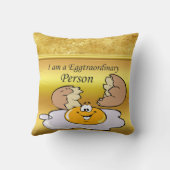 大きなスマイル クッション (裏面)