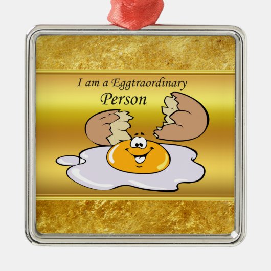 大きなスマイル メタルオーナメント (正面)