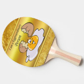 大きなスマイル 卓球ラケット (横)