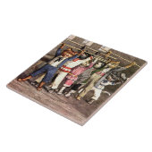 大きなセラミックタイルが子猫を運動!おもしろい!!! タイル (側面)