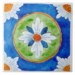 大きなセラミックタイルシチリア – スタイル"カステランマーレ" タイル