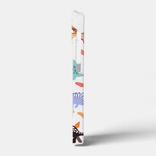 大きなダイノ卵で愛らしい水彩恐竜 Case-Mate iPhoneケース (裏面 / 左)