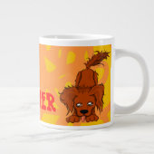 大きなダニー·ドッグ ジャンボコーヒーマグカップ (右)